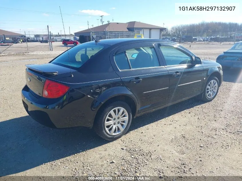 2009 Chevrolet Cobalt Ls VIN: 1G1AK58H297132907 Lot: 40683650