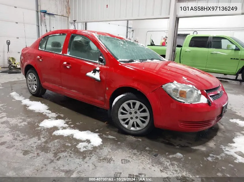 2009 Chevrolet Cobalt Ls VIN: 1G1AS58HX97136249 Lot: 40700163