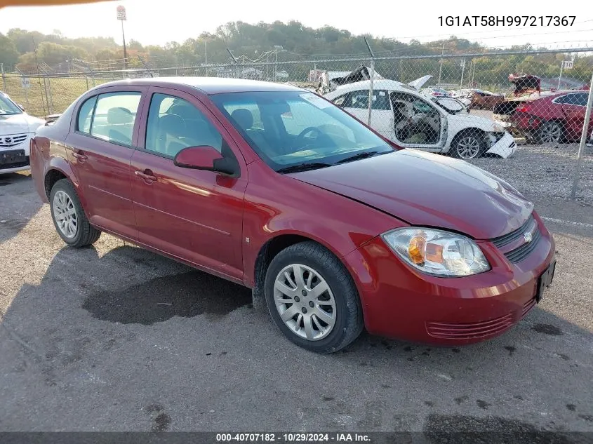 2009 Chevrolet Cobalt Lt VIN: 1G1AT58H997217367 Lot: 40707182