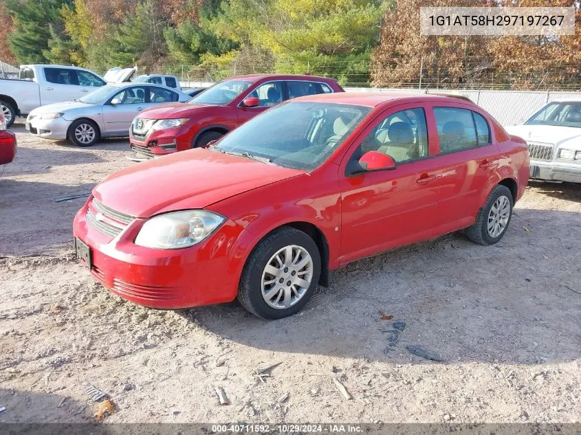 2009 Chevrolet Cobalt Lt VIN: 1G1AT58H297197267 Lot: 40711592