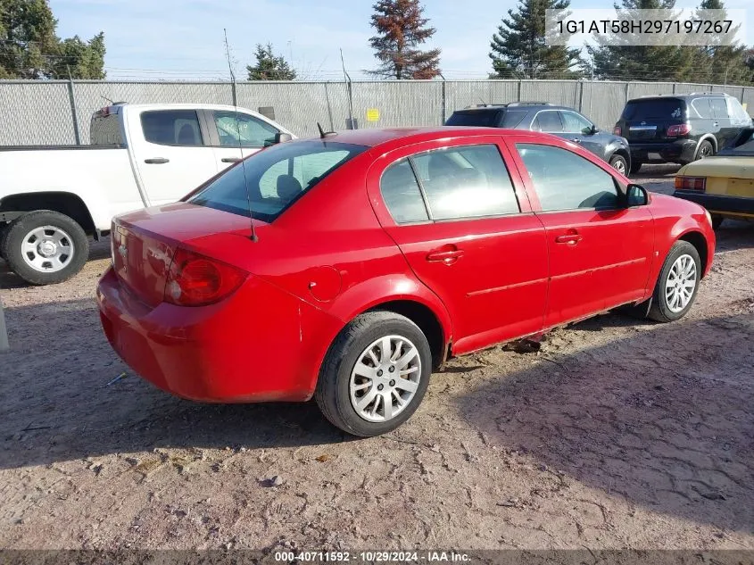 2009 Chevrolet Cobalt Lt VIN: 1G1AT58H297197267 Lot: 40711592