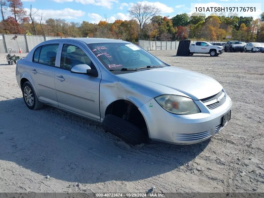 2009 Chevrolet Cobalt Lt VIN: 1G1AT58H197176751 Lot: 40723674