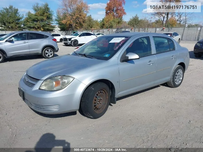 2009 Chevrolet Cobalt Lt VIN: 1G1AT58H197176751 Lot: 40723674