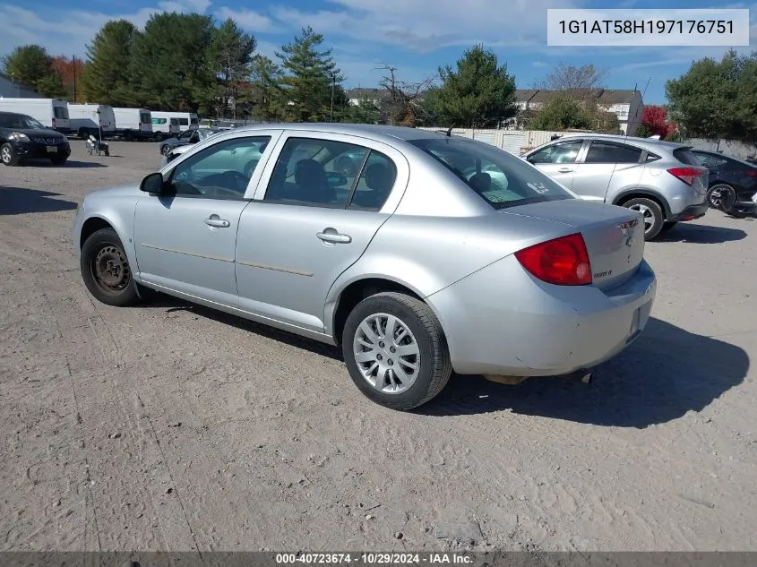 2009 Chevrolet Cobalt Lt VIN: 1G1AT58H197176751 Lot: 40723674