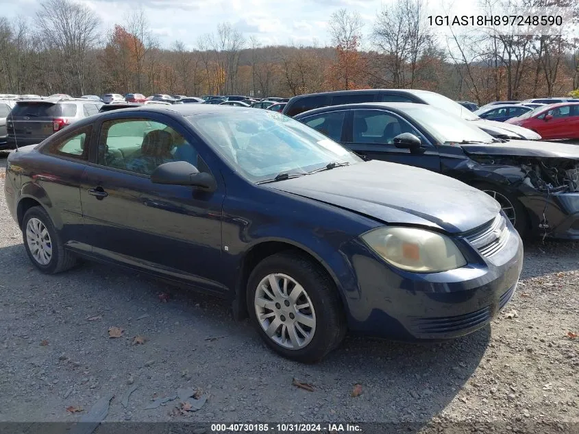 2009 Chevrolet Cobalt Ls VIN: 1G1AS18H897248590 Lot: 40730185