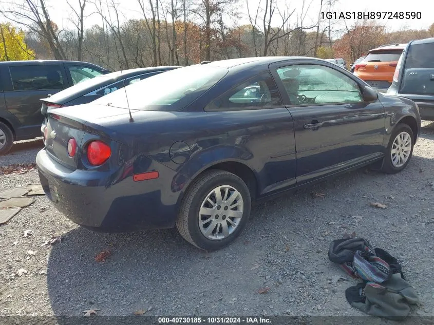 2009 Chevrolet Cobalt Ls VIN: 1G1AS18H897248590 Lot: 40730185