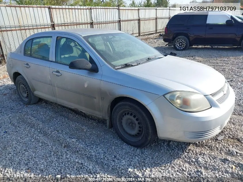 2009 Chevrolet Cobalt Ls VIN: 1G1AS58H797103709 Lot: 40735386