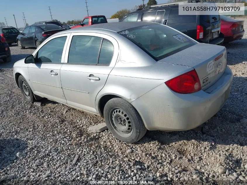 2009 Chevrolet Cobalt Ls VIN: 1G1AS58H797103709 Lot: 40735386