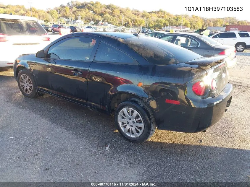 2009 Chevrolet Cobalt Lt VIN: 1G1AT18H397103583 Lot: 40770116