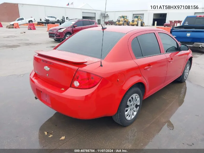 2009 Chevrolet Cobalt Lt VIN: 1G1AT58HX97108156 Lot: 40785784