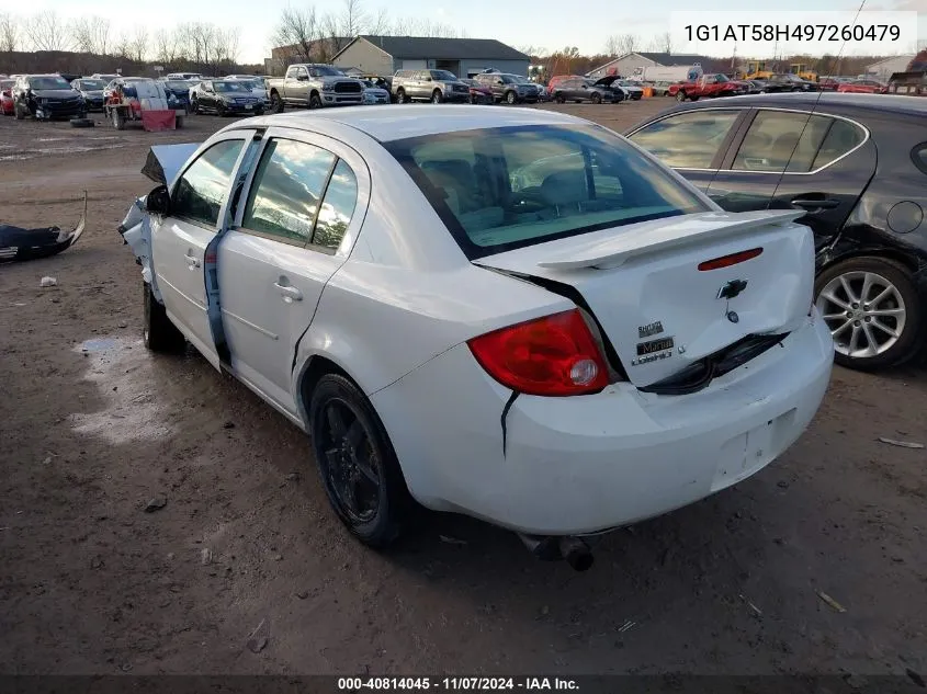 2009 Chevrolet Cobalt Lt VIN: 1G1AT58H497260479 Lot: 40814045