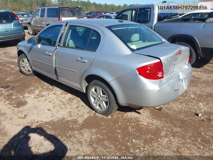 2009 Chevrolet Cobalt Ls VIN: 1G1AK58H797298856 Lot: 40824475