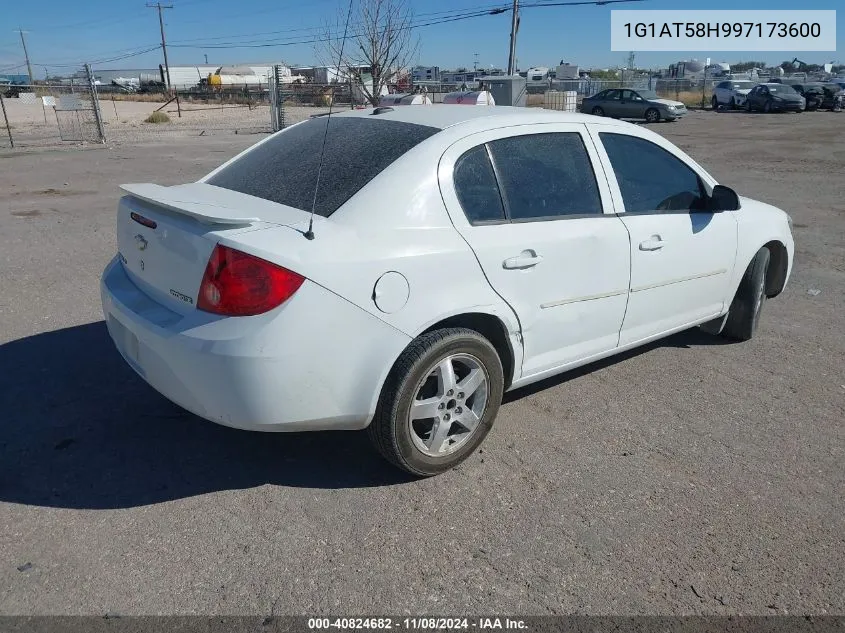 2009 Chevrolet Cobalt Lt VIN: 1G1AT58H997173600 Lot: 40824682