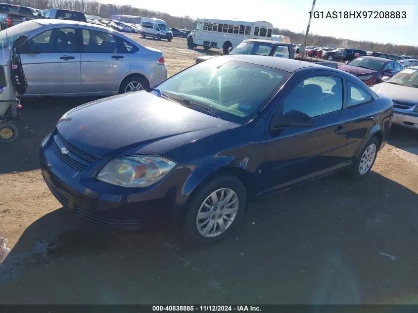 2009 Chevrolet Cobalt Ls VIN: 1G1AS18HX97208883 Lot: 40838885