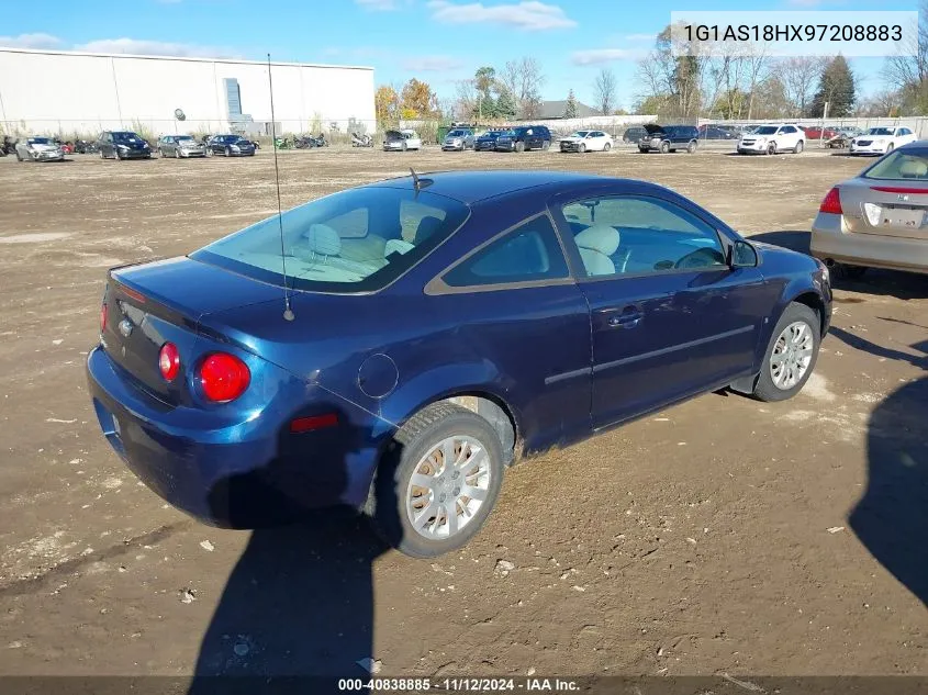 2009 Chevrolet Cobalt Ls VIN: 1G1AS18HX97208883 Lot: 40838885