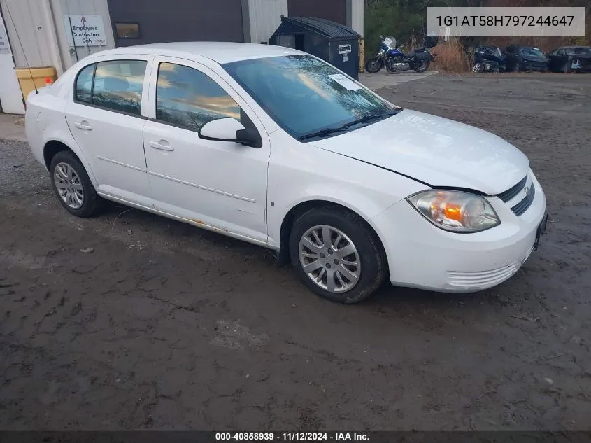 2009 Chevrolet Cobalt Lt W/1Lt VIN: 1G1AT58H797244647 Lot: 40858939