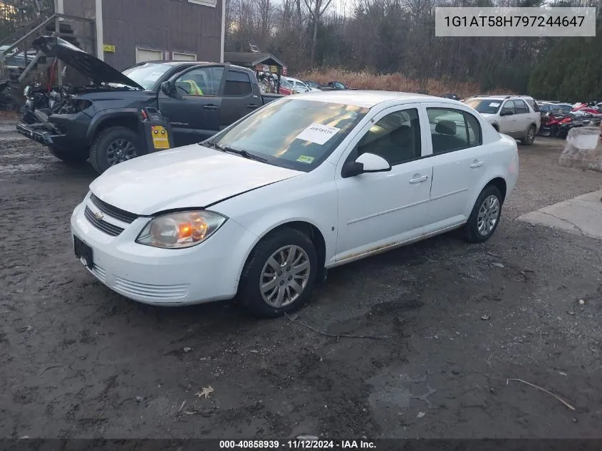 2009 Chevrolet Cobalt Lt W/1Lt VIN: 1G1AT58H797244647 Lot: 40858939