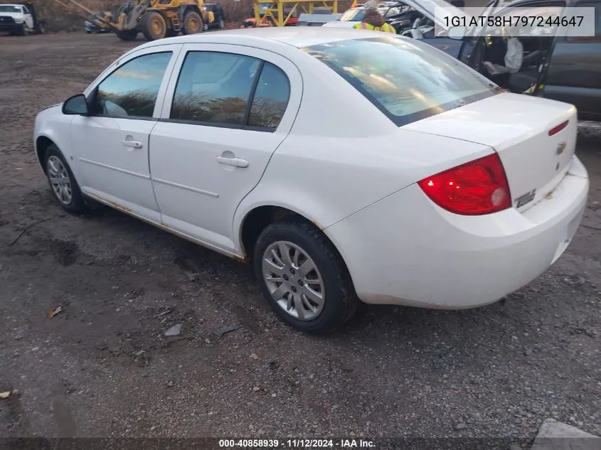 2009 Chevrolet Cobalt Lt W/1Lt VIN: 1G1AT58H797244647 Lot: 40858939