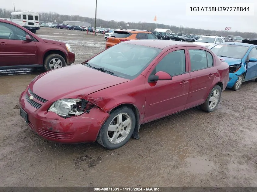 2009 Chevrolet Cobalt Lt W/1Lt VIN: 1G1AT58H397278844 Lot: 40871331