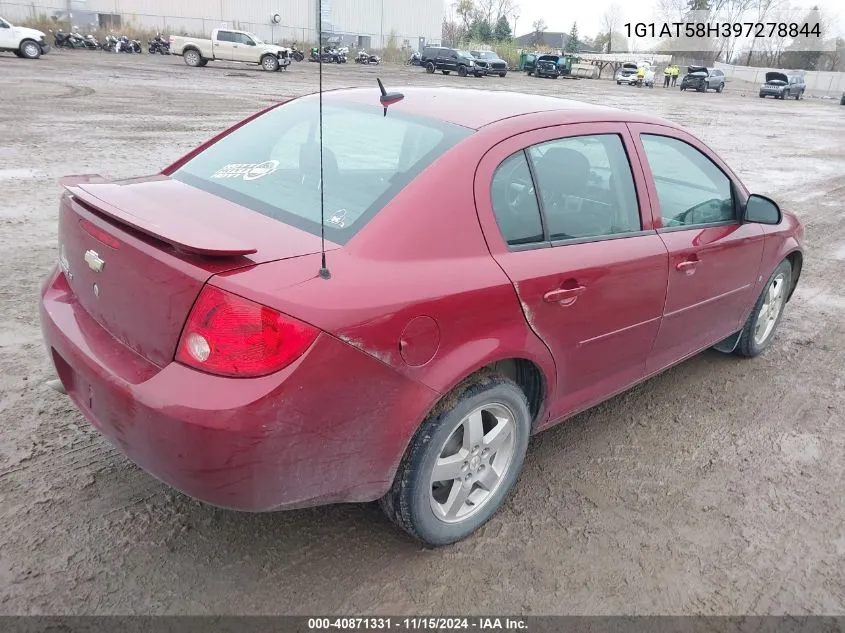 2009 Chevrolet Cobalt Lt W/1Lt VIN: 1G1AT58H397278844 Lot: 40871331