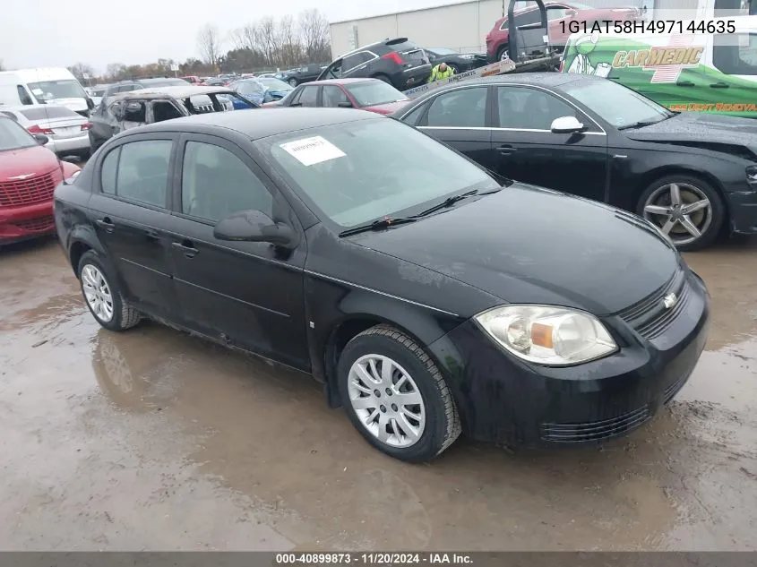 2009 Chevrolet Cobalt Lt W/1Lt VIN: 1G1AT58H497144635 Lot: 40899873