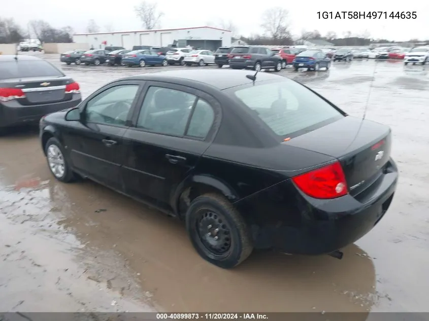 2009 Chevrolet Cobalt Lt W/1Lt VIN: 1G1AT58H497144635 Lot: 40899873