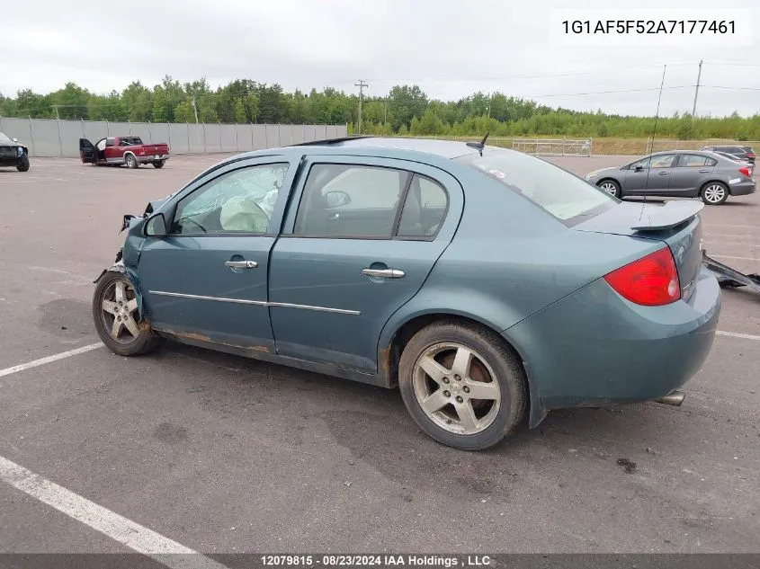 2010 Chevrolet Cobalt VIN: 1G1AF5F52A7177461 Lot: 12079815