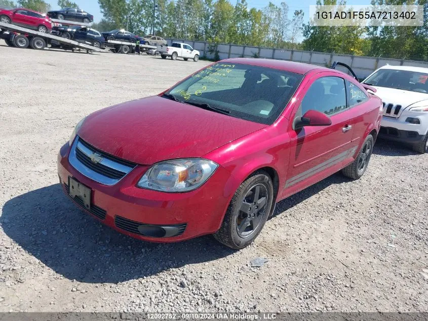 2010 Chevrolet Cobalt VIN: 1G1AD1F55A7213402 Lot: 12092752