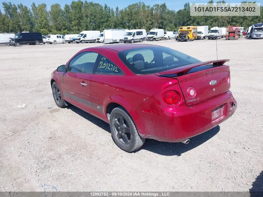 2010 Chevrolet Cobalt VIN: 1G1AD1F55A7213402 Lot: 12092752