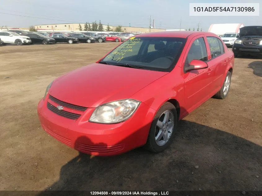 1G1AD5F54A7130986 2010 Chevrolet Cobalt