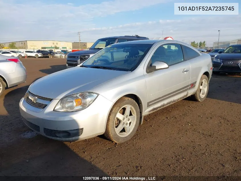 2010 Chevrolet Cobalt VIN: 1G1AD1F52A7235745 Lot: 12097036