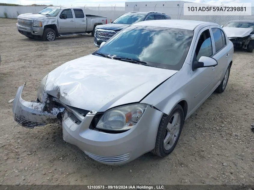 2010 Chevrolet Cobalt VIN: 1G1AD5F59A7239881 Lot: 12103573