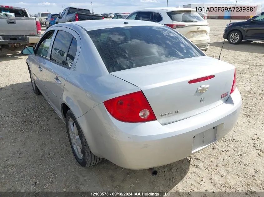 2010 Chevrolet Cobalt VIN: 1G1AD5F59A7239881 Lot: 12103573