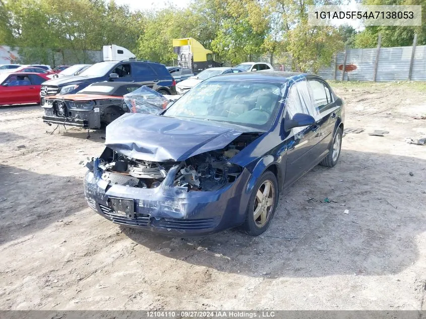 1G1AD5F54A7138053 2010 Chevrolet Cobalt