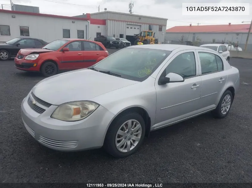 1G1AD5F52A7243870 2010 Chevrolet Cobalt