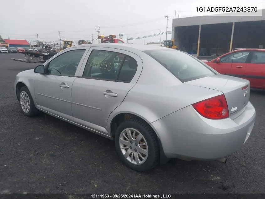 1G1AD5F52A7243870 2010 Chevrolet Cobalt