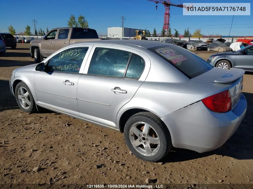 1G1AD5F59A7176748 2010 Chevrolet Cobalt 1Lt