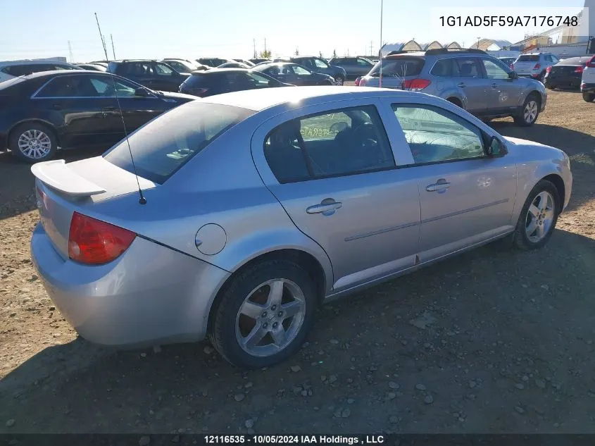 1G1AD5F59A7176748 2010 Chevrolet Cobalt 1Lt