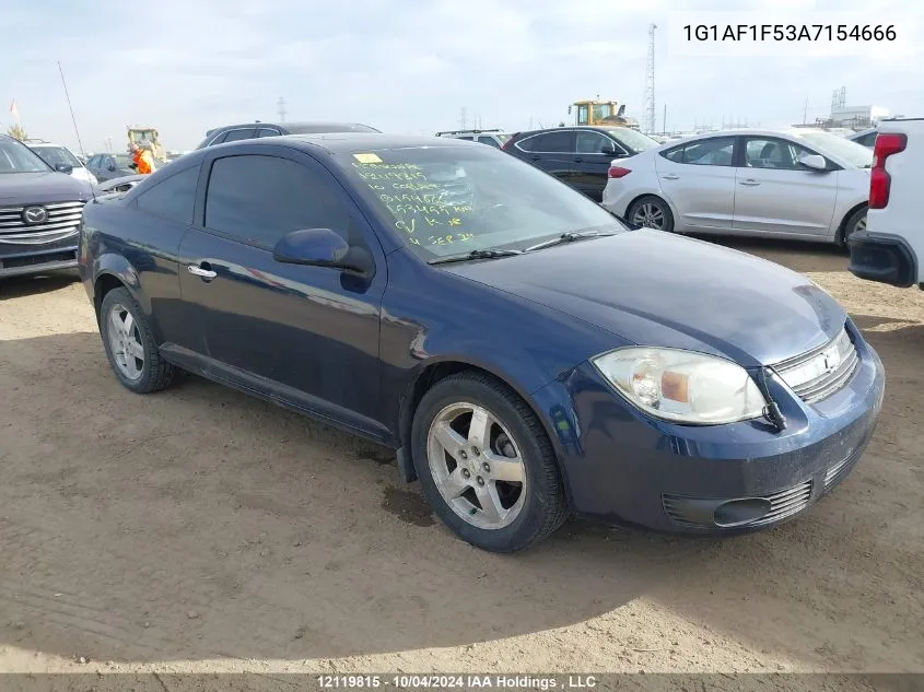 2010 Chevrolet Cobalt VIN: 1G1AF1F53A7154666 Lot: 12119815