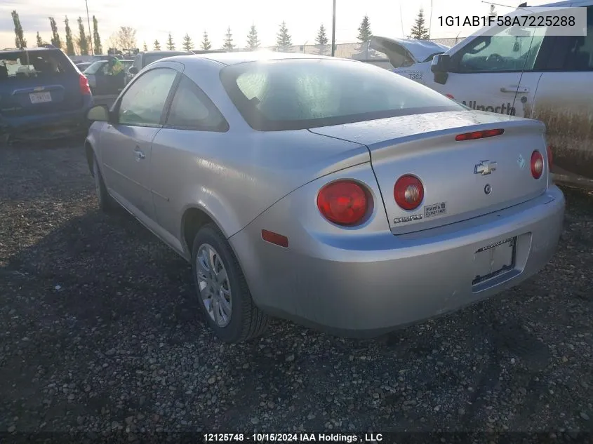 2010 Chevrolet Cobalt VIN: 1G1AB1F58A7225288 Lot: 12125748