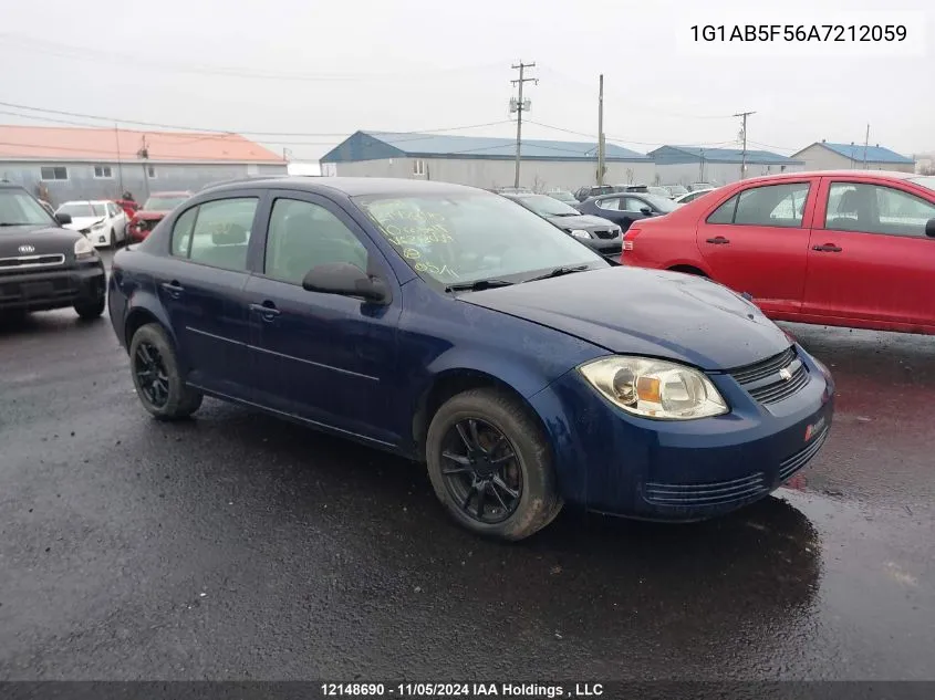 2010 Chevrolet Cobalt VIN: 1G1AB5F56A7212059 Lot: 12148690