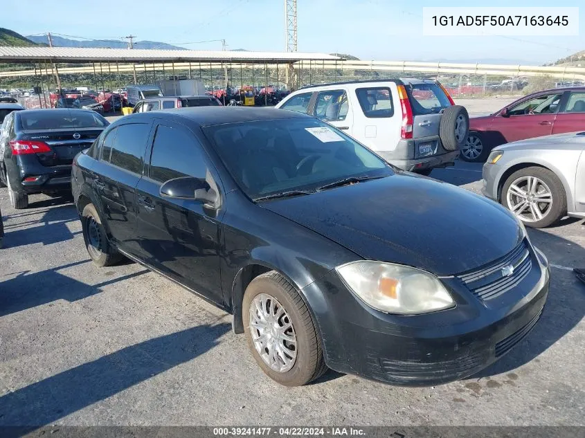 2010 Chevrolet Cobalt Lt VIN: 1G1AD5F50A7163645 Lot: 39241477