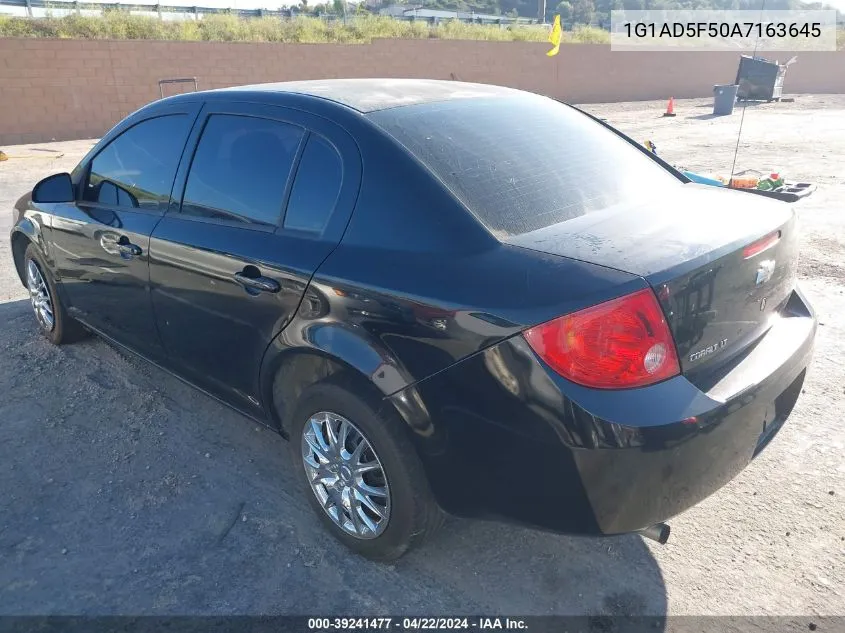 1G1AD5F50A7163645 2010 Chevrolet Cobalt Lt