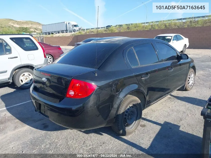 2010 Chevrolet Cobalt Lt VIN: 1G1AD5F50A7163645 Lot: 39241477