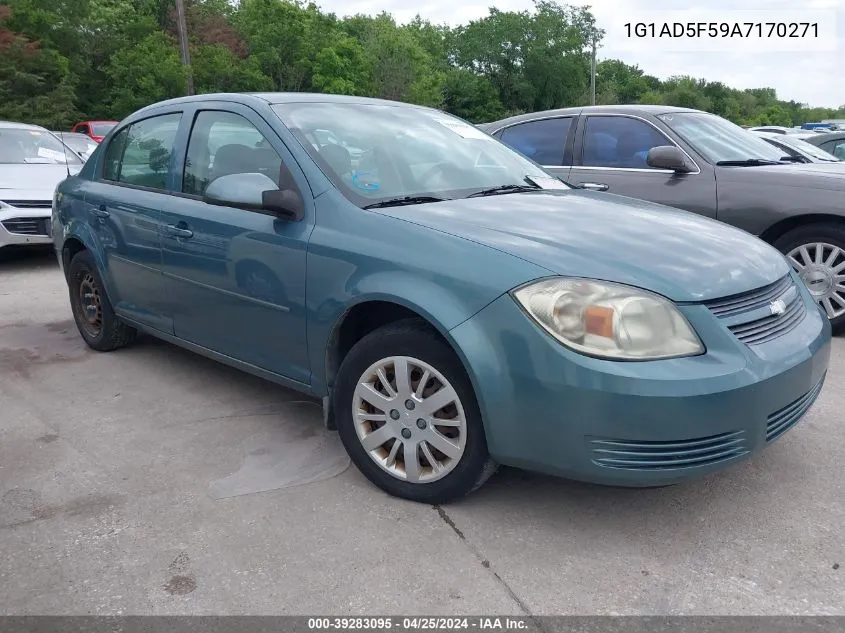 2010 Chevrolet Cobalt Lt VIN: 1G1AD5F59A7170271 Lot: 39283095