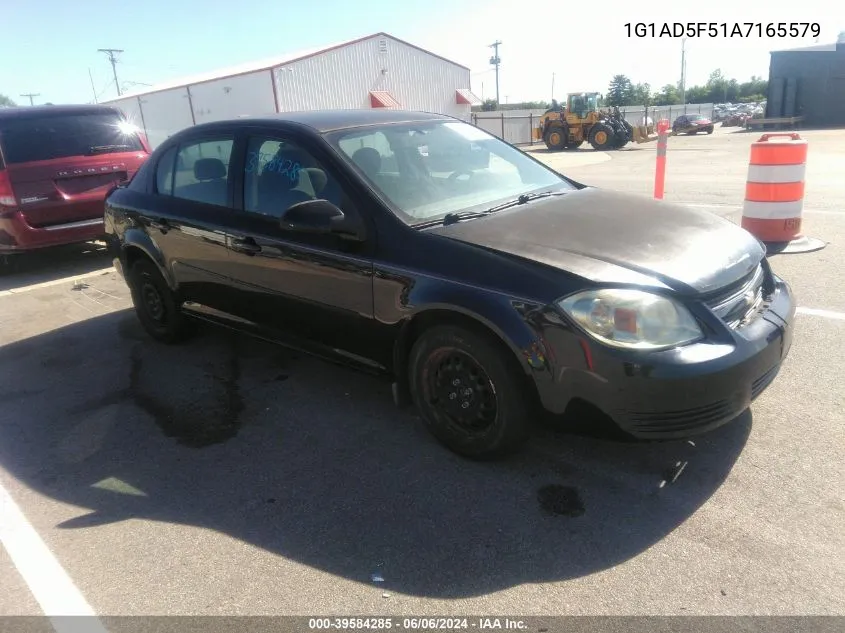 1G1AD5F51A7165579 2010 Chevrolet Cobalt Lt