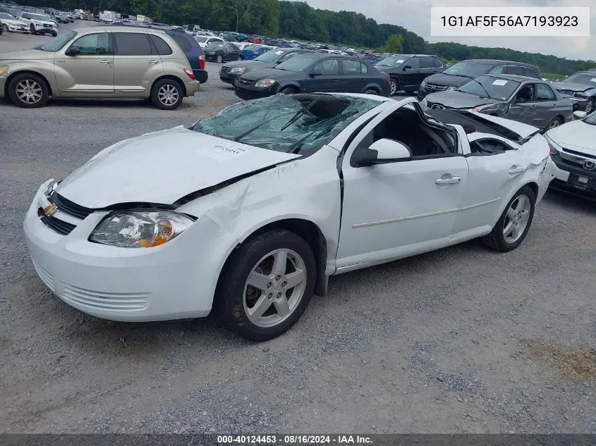 2010 Chevrolet Cobalt Lt VIN: 1G1AF5F56A7193923 Lot: 40124453