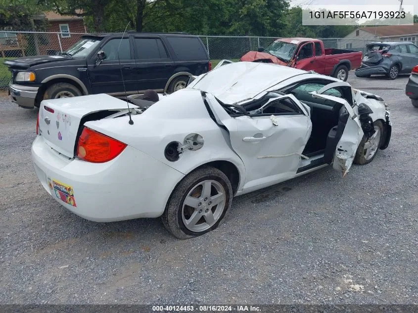 2010 Chevrolet Cobalt Lt VIN: 1G1AF5F56A7193923 Lot: 40124453