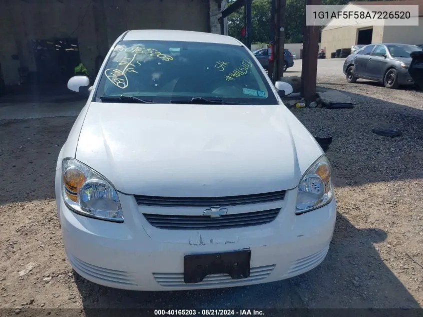 1G1AF5F58A7226520 2010 Chevrolet Cobalt Lt