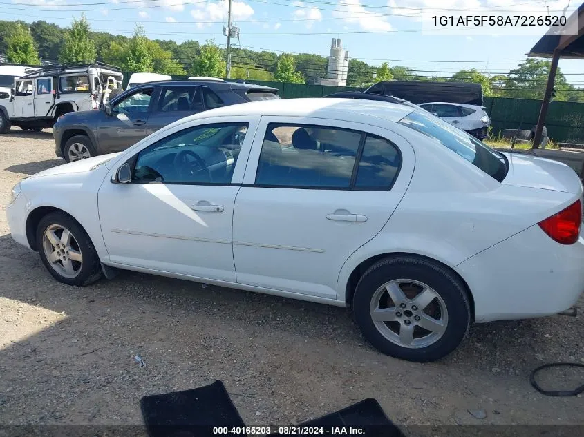 2010 Chevrolet Cobalt Lt VIN: 1G1AF5F58A7226520 Lot: 40165203